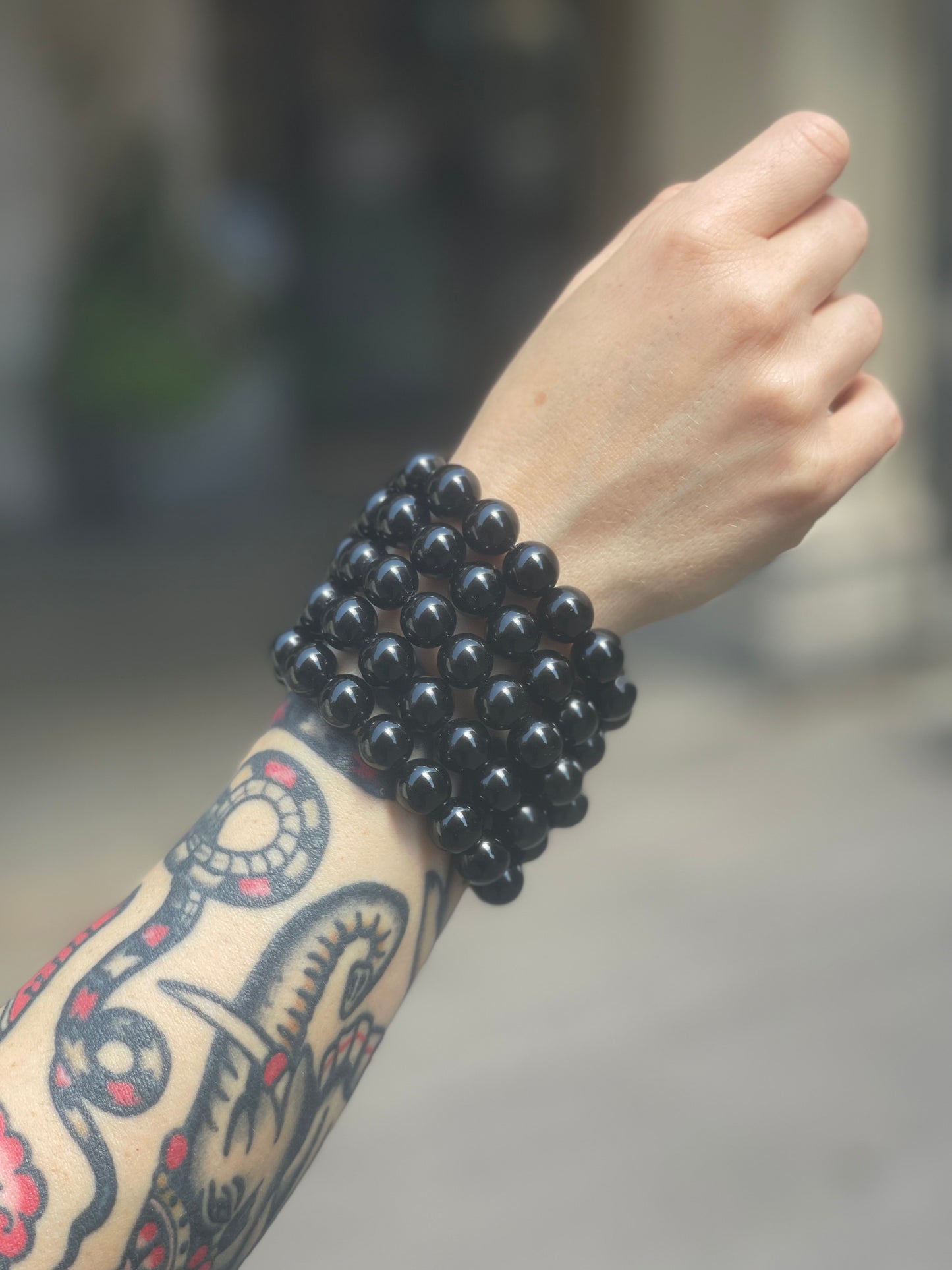 Bracciale in Ossidiana Nera