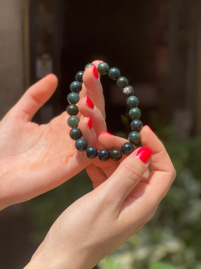 Bracciale in Agata muschiata