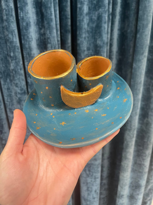 Porta Smudge/Incenso/Pietre