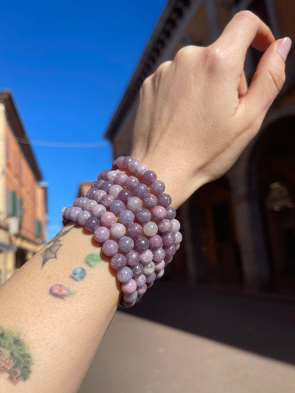 Bracciale in Lepidolite