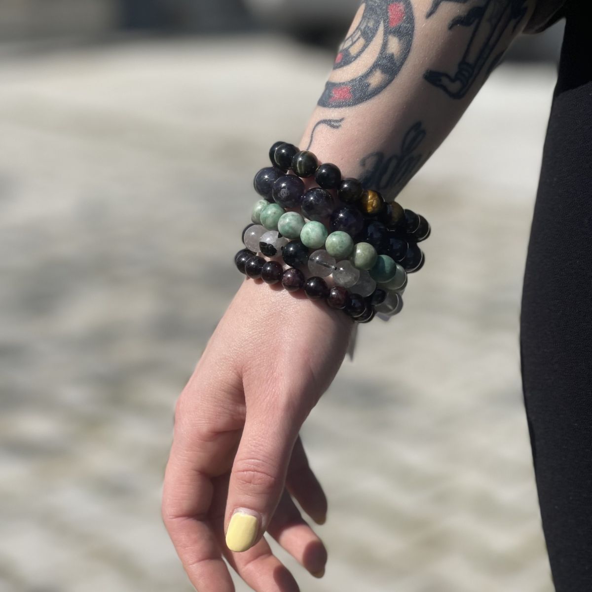 Bracciale in Tormalina multicolore