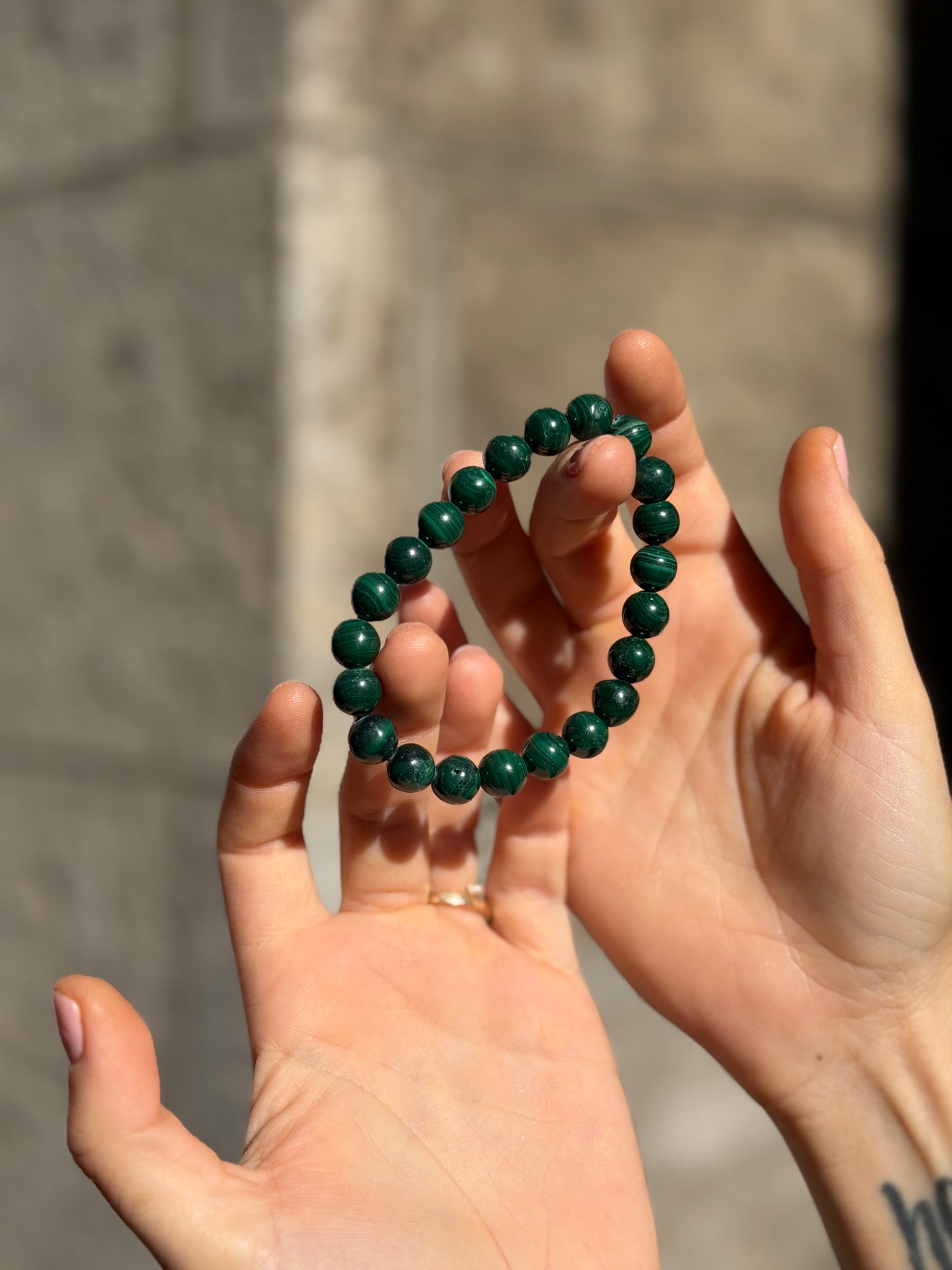 Bracciale in Malachite