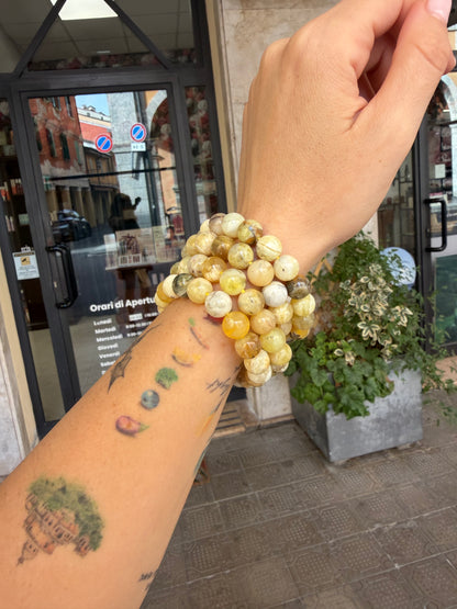 Bracciale in Opale Giallo