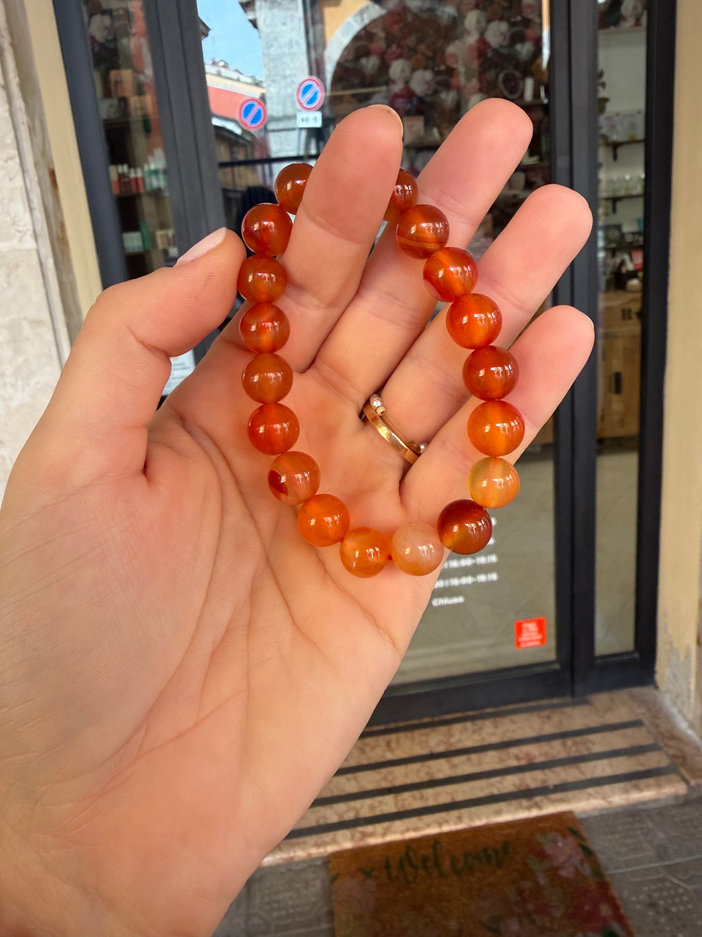 Bracciale in Corniola