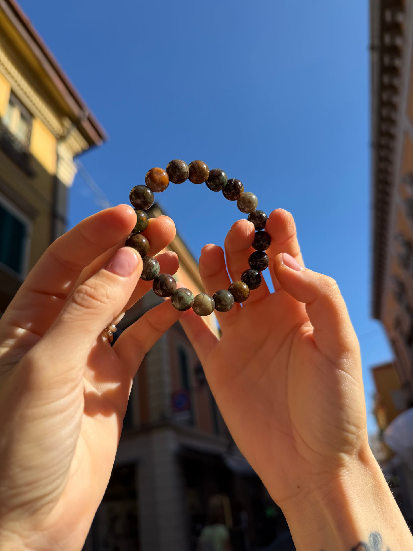Bracciale in Serpentino Cinese