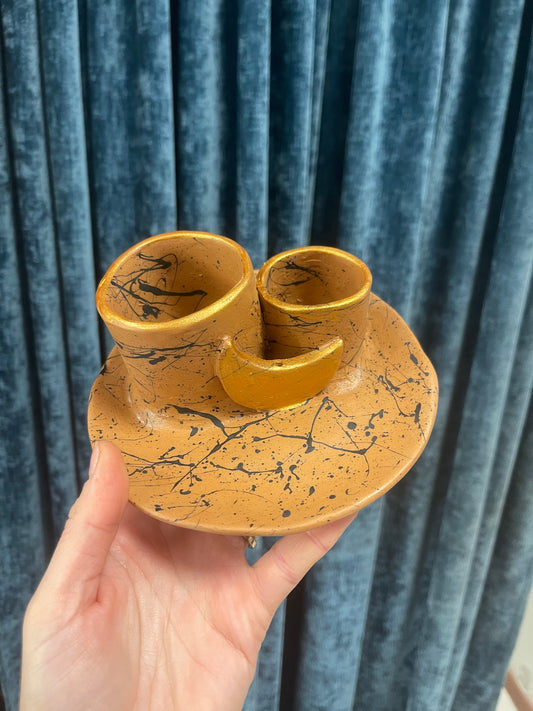 Porta Smudge/Incenso/Pietre