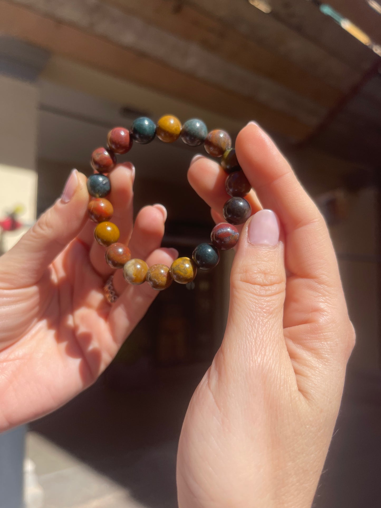 Bracciale in Diaspro Oceano