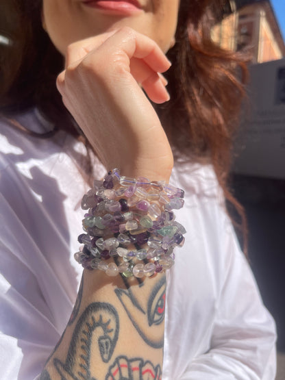 Bracciale in Agata Piuma