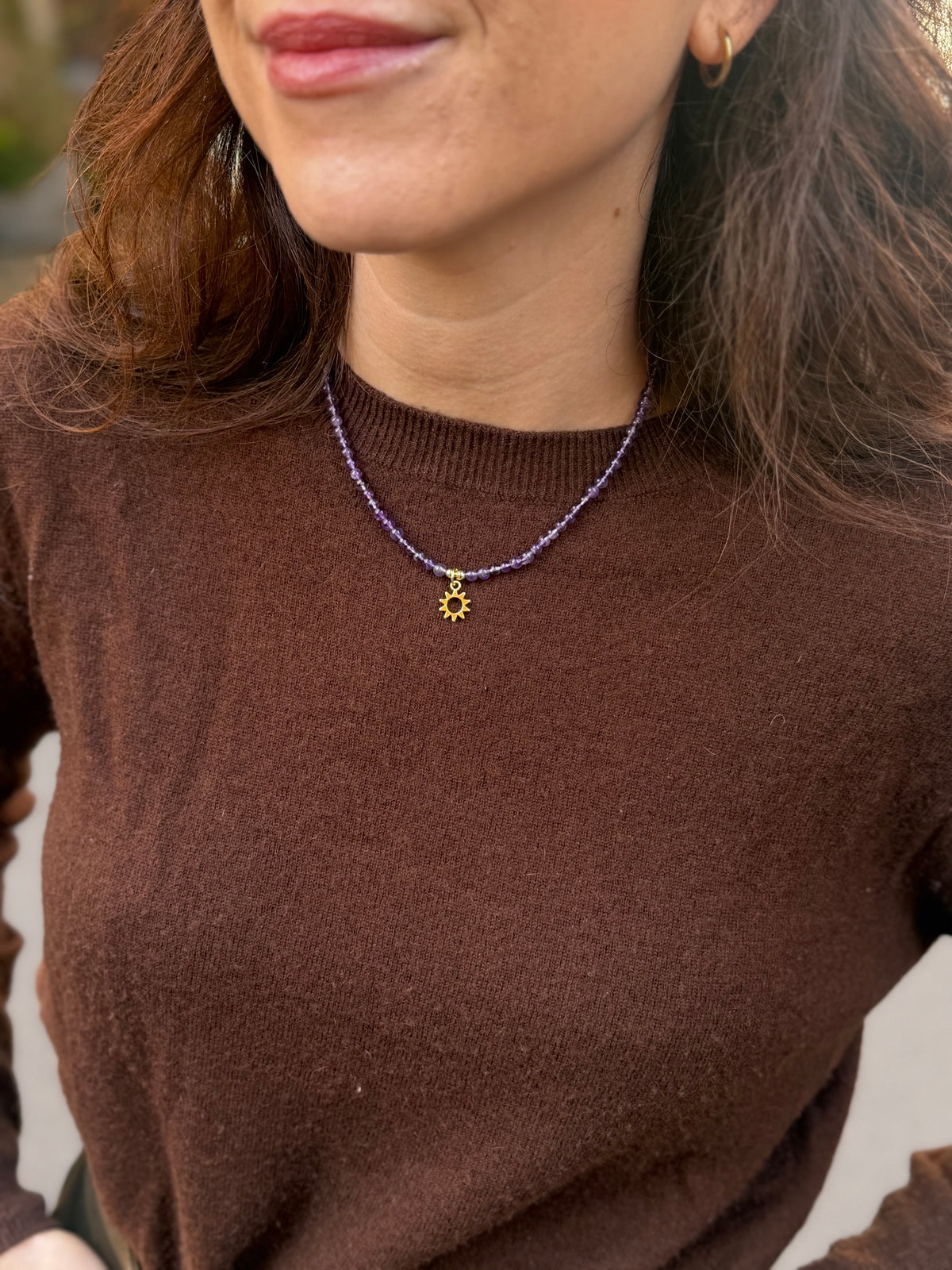 Collana in Ametista