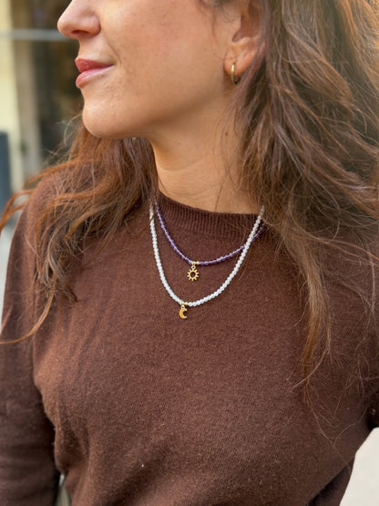 Collana in Pietra di Luna