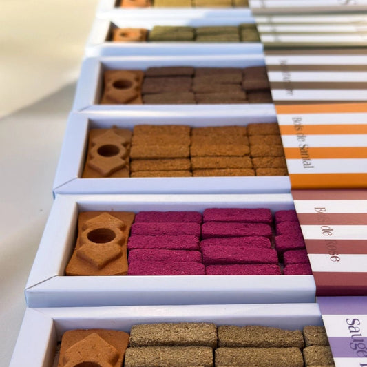 Mattoncini di incenso - Oud Nero