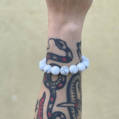 Bracciale in Howlite