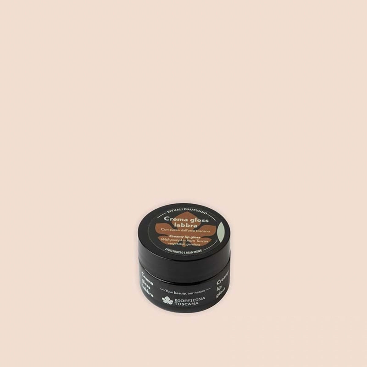 Crema gloss labbra alla zucca