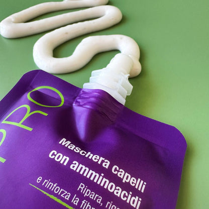 Maschera Riparatrice con Amminoacidi