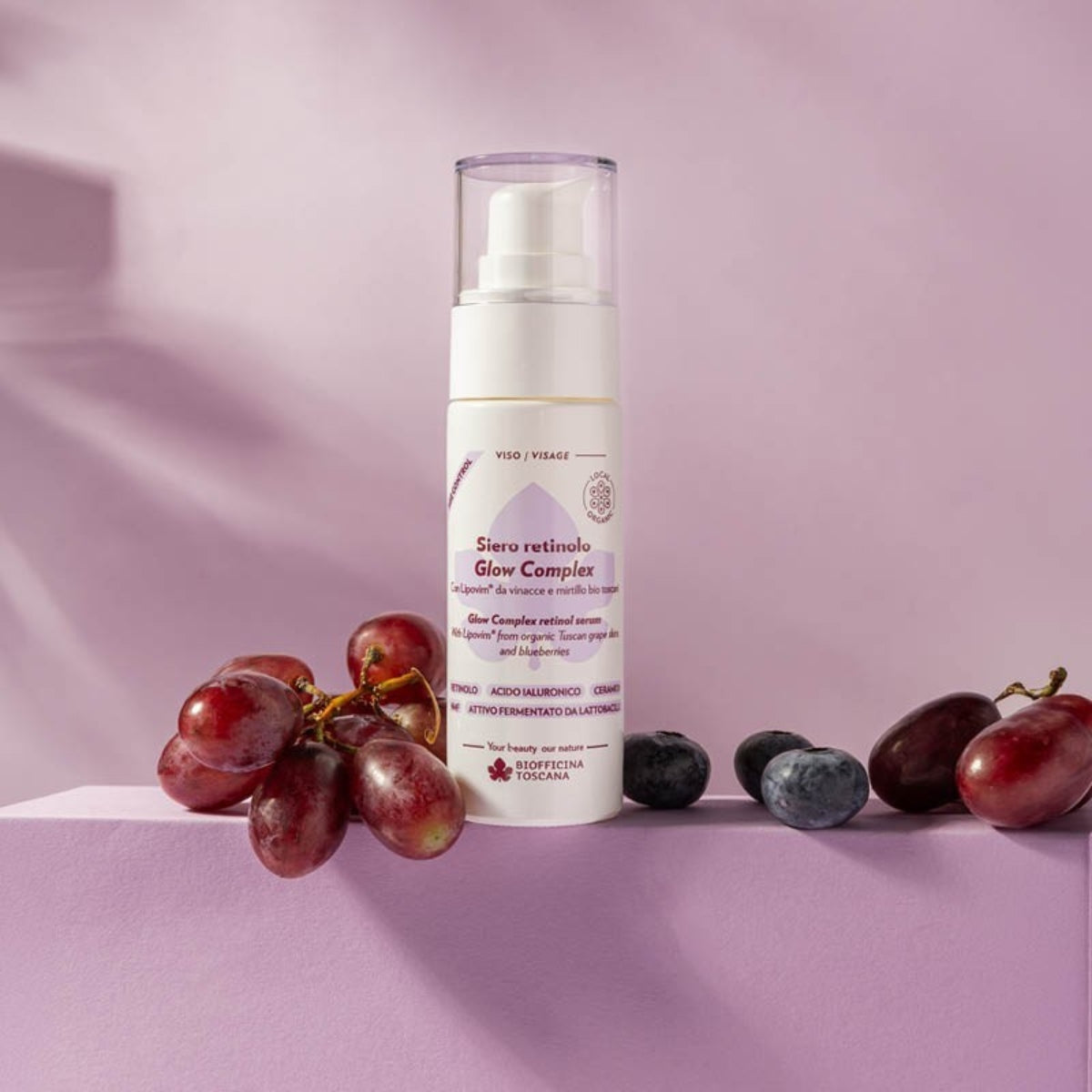Siero retinolo glow complex