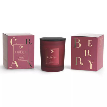 Candela Profumata Cranberry 180 g | Edizione Limitata Natale