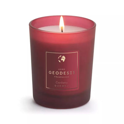 Candela Profumata Cranberry 180 g | Edizione Limitata Natale