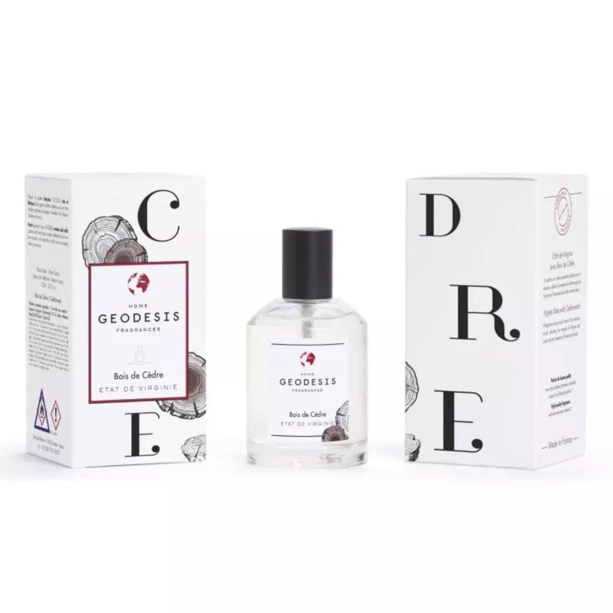 Geodesis Cedarwood Room Spray 100 ml – spray profumato per ambienti al cedro. con scatola.