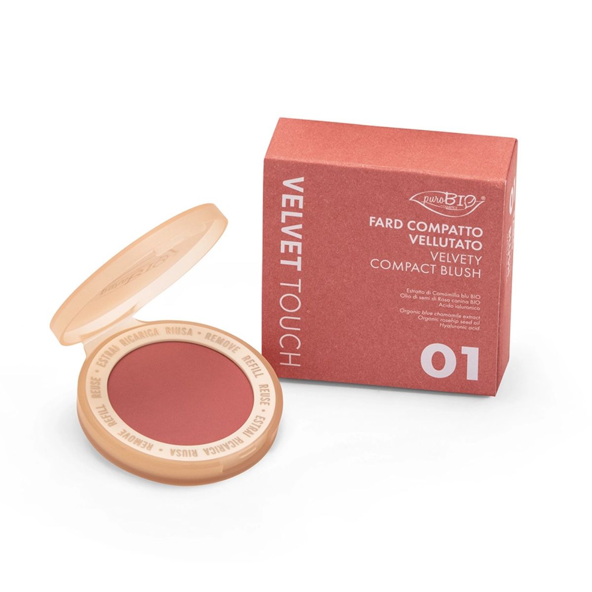 Velvet Touch Compact Blush