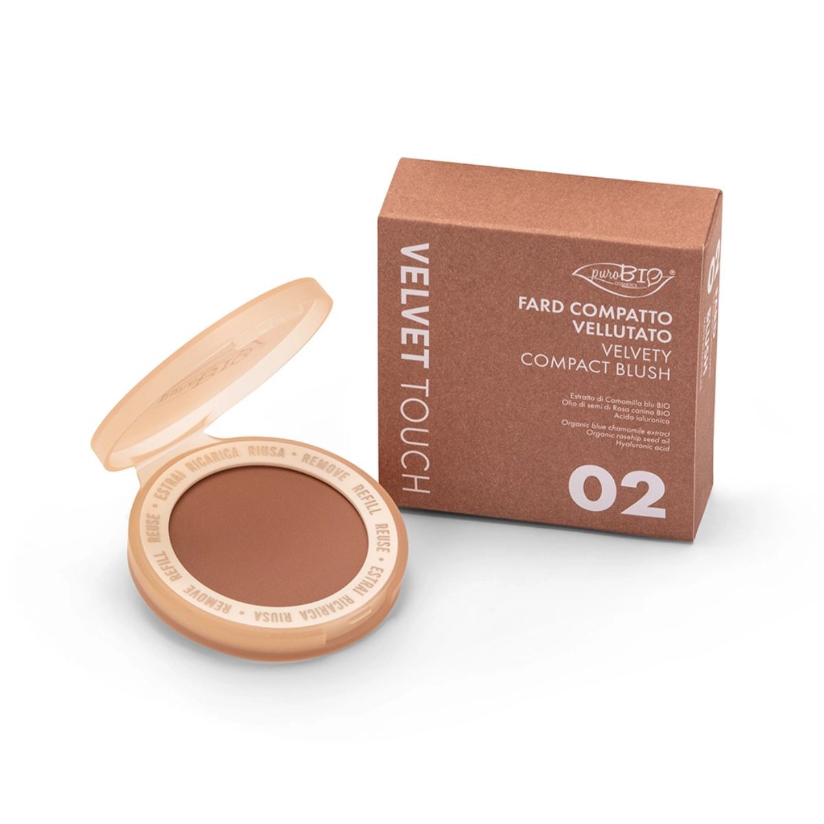 Velvet Touch Compact Blush
