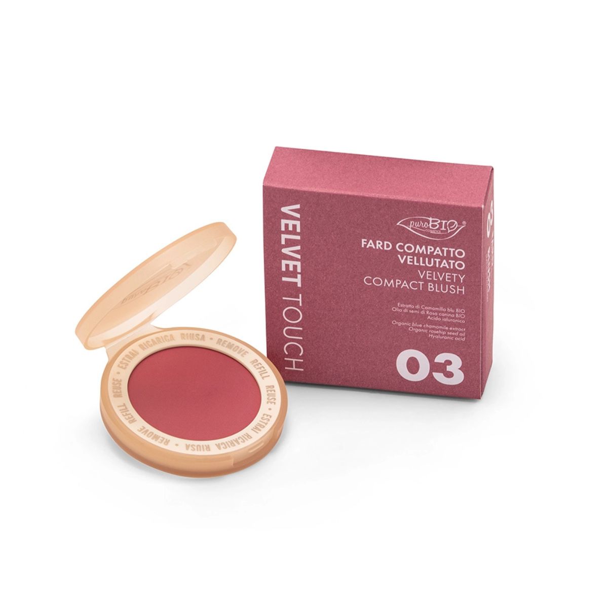 Velvet Touch Compact Blush