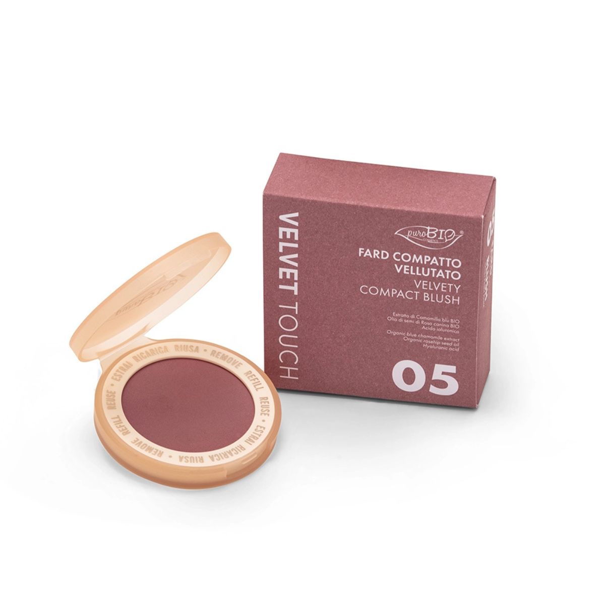 Velvet Touch Compact Blush